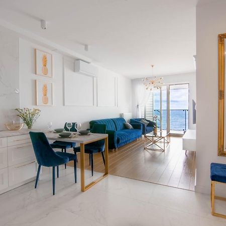 Apartament Sailor Z Widokiem Na Morze - Nadmorski Luksus 우스트 노리 모르스키 외부 사진