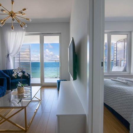 Apartament Sailor Z Widokiem Na Morze - Nadmorski Luksus 우스트 노리 모르스키 외부 사진