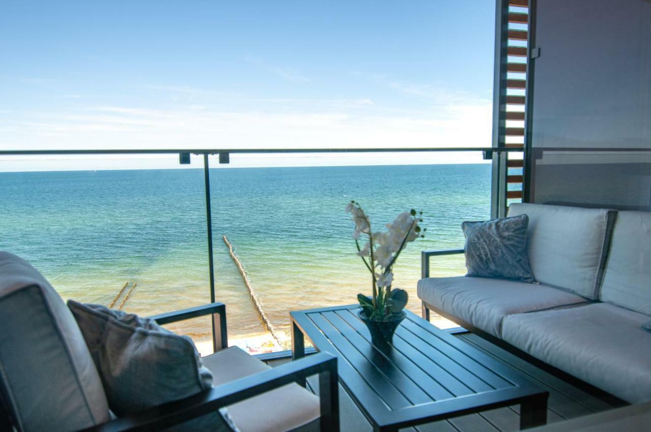 Apartament Sailor Z Widokiem Na Morze - Nadmorski Luksus 우스트 노리 모르스키 외부 사진