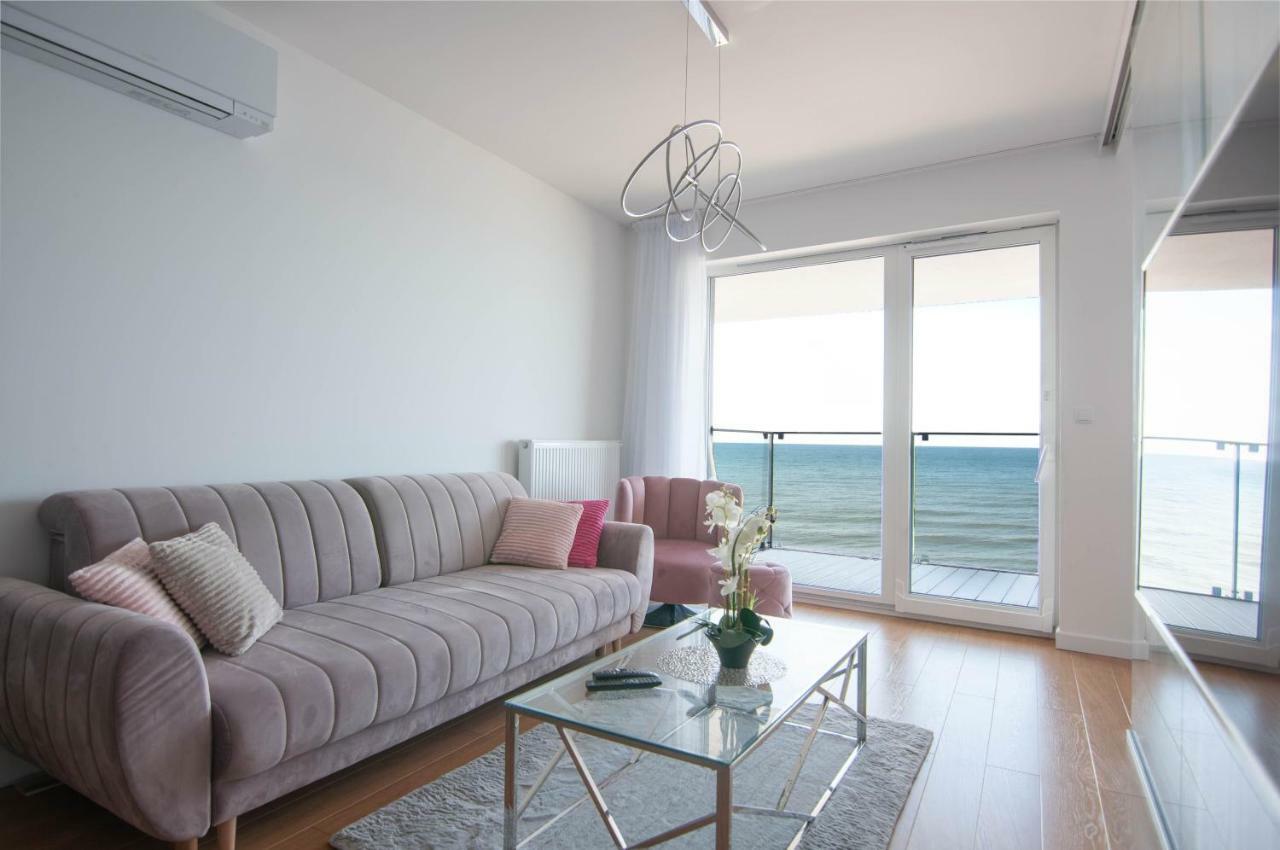 Apartament Sailor Z Widokiem Na Morze - Nadmorski Luksus 우스트 노리 모르스키 외부 사진