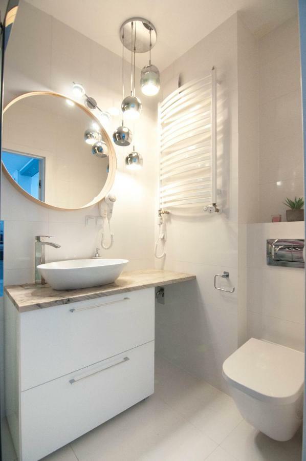 Apartament Sailor Z Widokiem Na Morze - Nadmorski Luksus 우스트 노리 모르스키 외부 사진