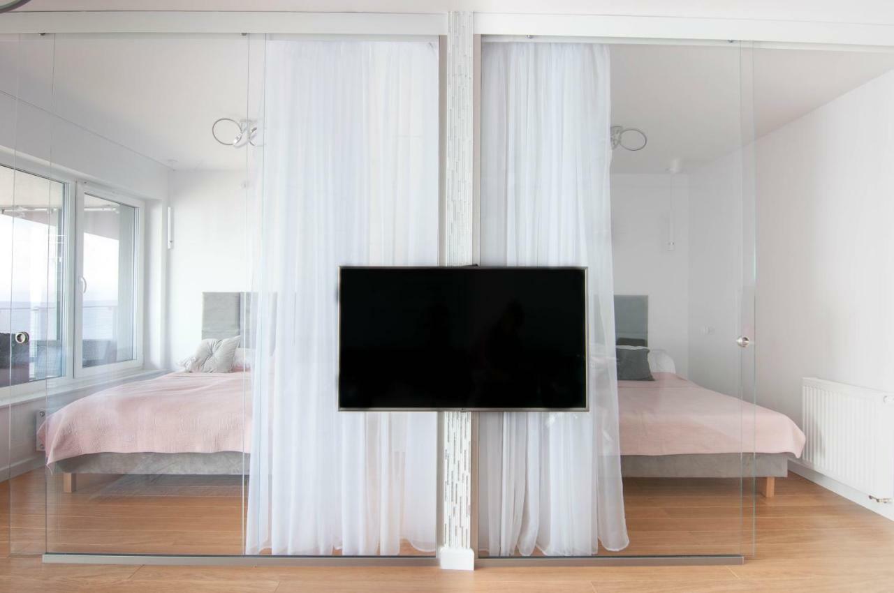 Apartament Sailor Z Widokiem Na Morze - Nadmorski Luksus 우스트 노리 모르스키 외부 사진